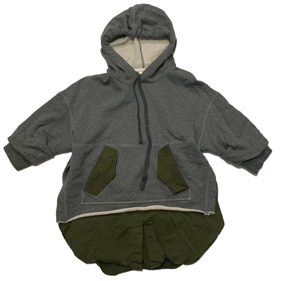 2 / 3.1 Phillip Lim Womens Half
Sleeve Hoodie Sweatshirt - Picture 1 of 4